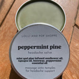Peppermint Pine Headache Salve