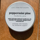 Peppermint Pine Headache Salve