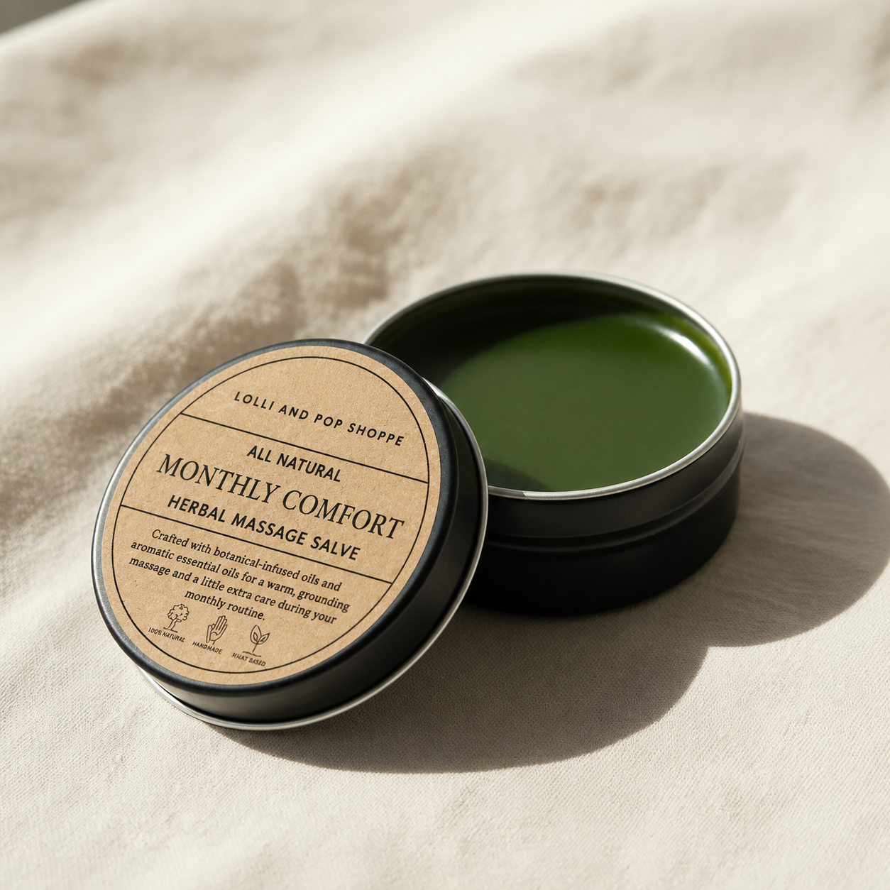 Monthly Comfort Herbal Massage Salve