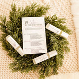 Essential Oil Roller Blends Set of 3, Positive Affirmations Gift Set, Self Care Gift Set, Aromatherapy Inhaler, Natural Perfume Oil