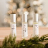 Essential Oil Roller Blends Set of 3, Positive Affirmations Gift Set, Self Care Gift Set, Aromatherapy Inhaler, Natural Perfume Oil
