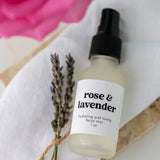Rose & Lavender Hydrating and Toning Facial Mist