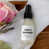 Rose & Lavender Hydrating and Toning Facial Mist